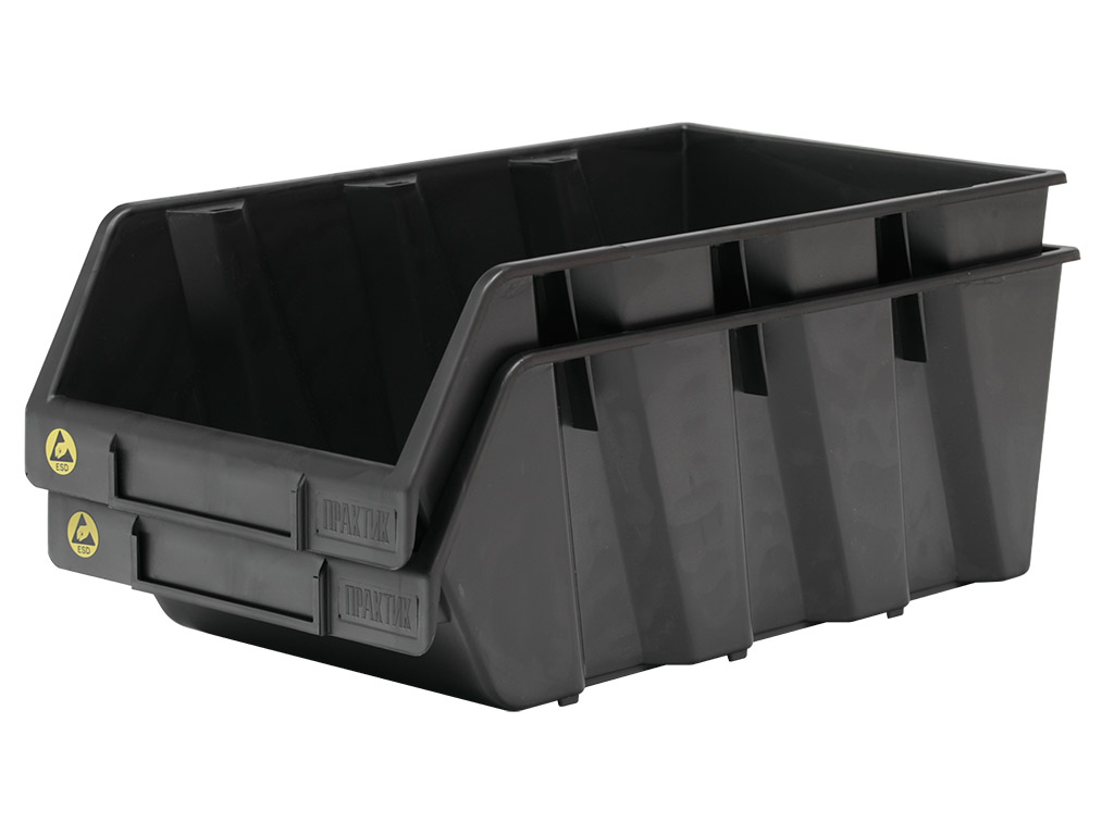Фото Ящик пластиковый Практик ESD 400x230x150