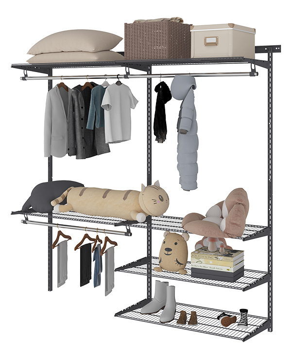 Гардеробная система Optima G180 графит