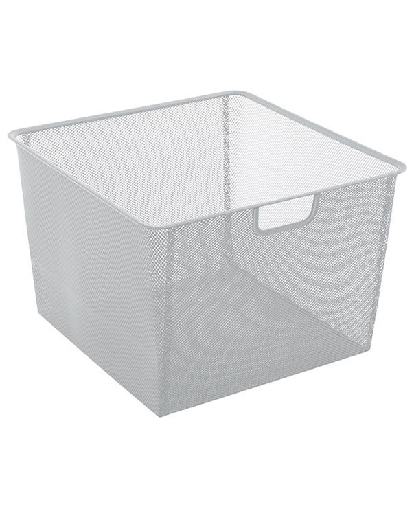 Корзина мелкосетчатая ПРАКТИК Home GBM 45х30 белая