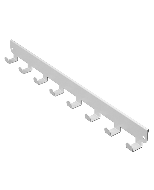 Панель с крючками боковая ПРАКТИК Home GHB-40 белая