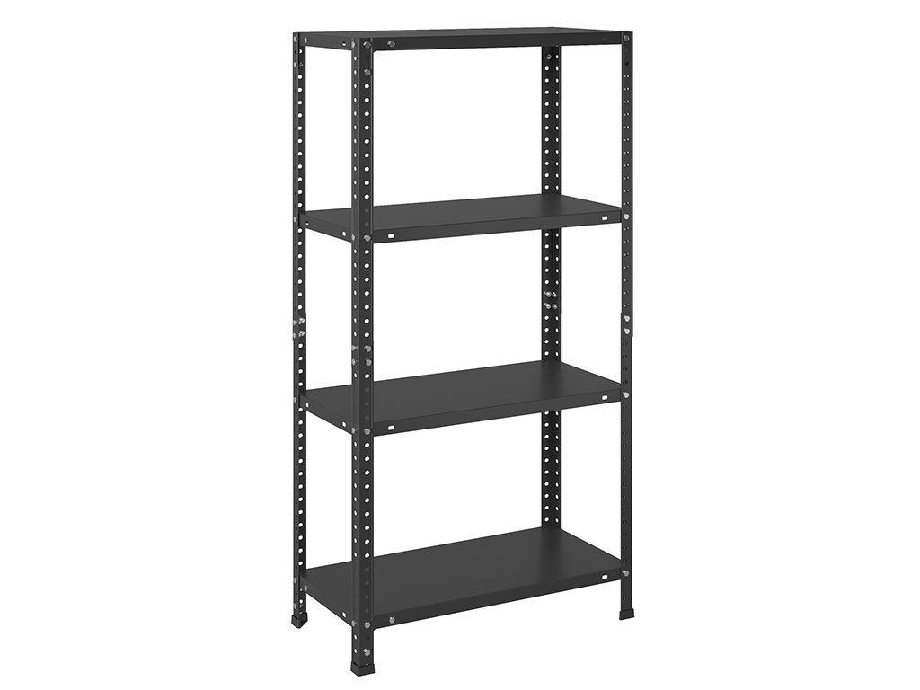 Стеллаж ES 115KD/60x30/4 Black 